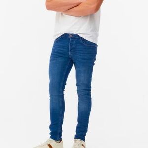 Dark Wash Men’s Denim Straight Leg Jeans NEW Size 38 W 34 L